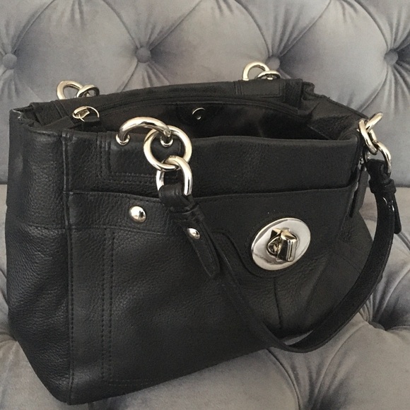 Coach Awesome!!! Penelope Carry All Tote Pebbled Leather - Picture 9 of 11